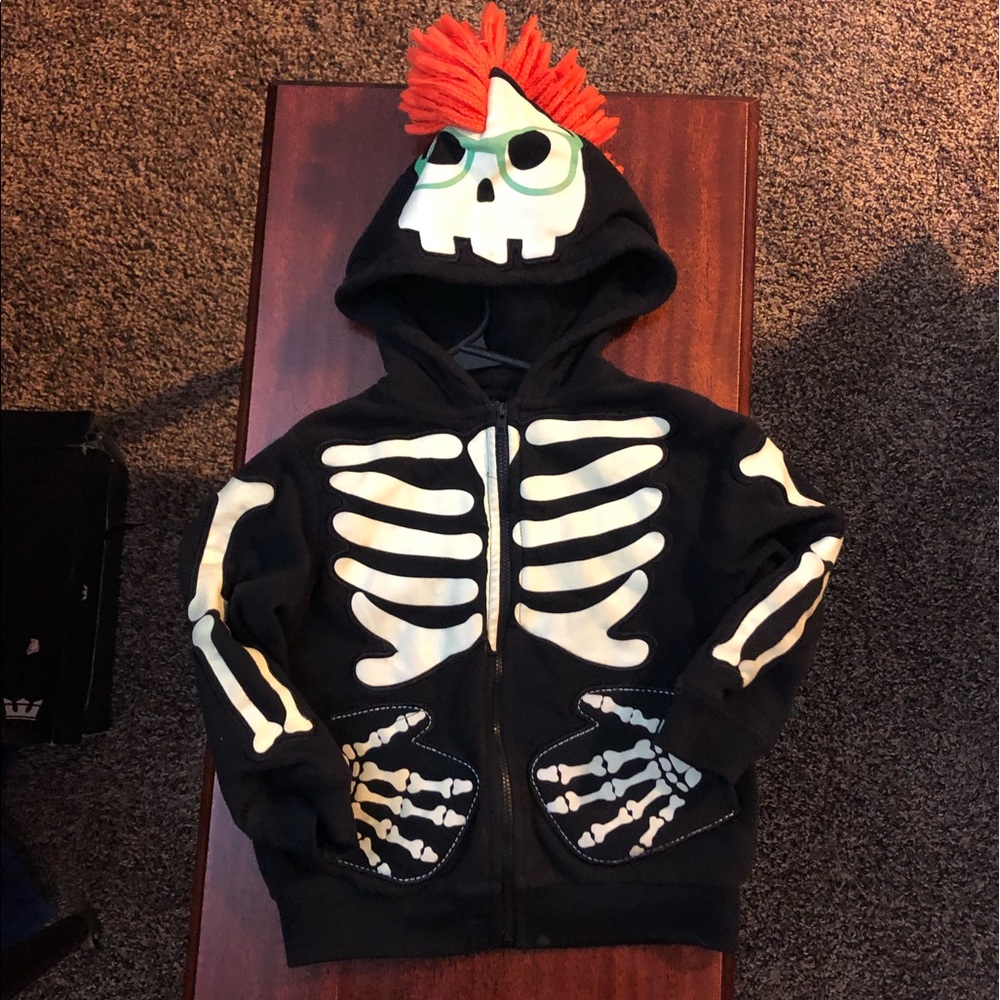 Boys skeleton hoodie